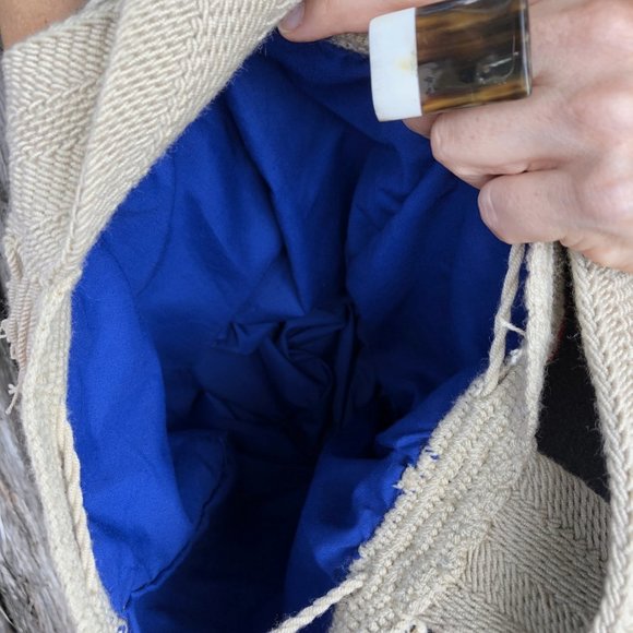 Zodiac Colombian Wayuu Bucket Bag Virgo Capricorn - Picture 7 of 8